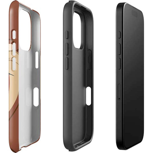 Looney Tunes Tasmanian Devil Up Close iPhone 16 Pro Max Impact Case